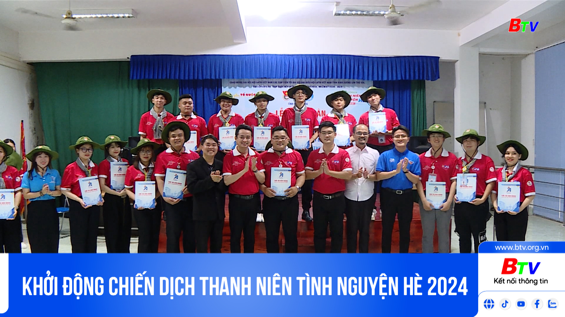 Khởi động Chiến dịch Thanh niên tình nguyện hè 2024